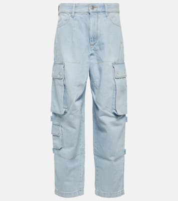 Pantalon cargo Elore en jean | Isabel Marant