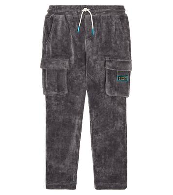 Cotton-blend corduroy cargo sweatpants | Scotch & Soda Kids