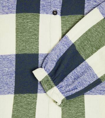 Plaid cotton dress | Bobo Choses