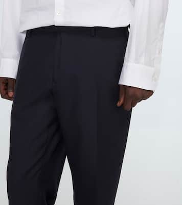 Pantalones rectos de lana | Dries Van Noten
