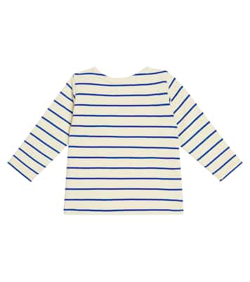 Baby Tourbillon cotton jersey top | Bonpoint