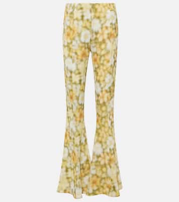 Pantalones flared Pippen florales | Acne Studios