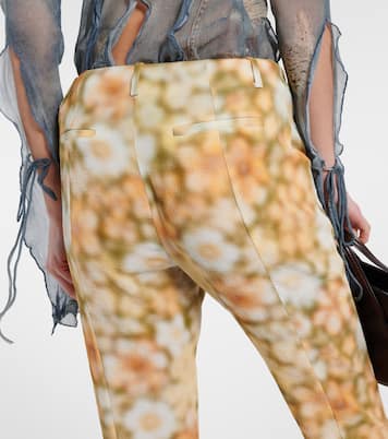 Pantalones flared Pippen florales | Acne Studios