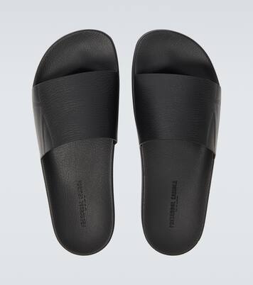 Humberto leather slides | Frescobol Carioca