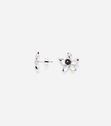 Boucles d'oreilles Blossom en or blanc 18 ct et diamants | Ileana Makri