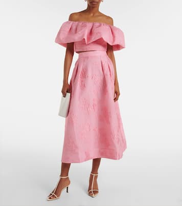 Cropped-Top Zelie | Rebecca Vallance