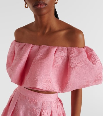 Cropped-Top Zelie | Rebecca Vallance