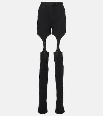 High-Rise Skinny Jeans | Mugler