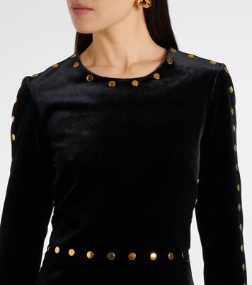 Robe Ska en velours | Dodo Bar Or