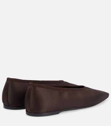 Satin ballet flats | Toteme