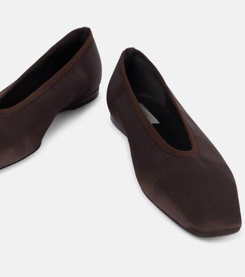 Satin ballet flats | Toteme