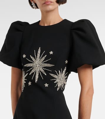 Robe midi Estella à ornements | Rebecca Vallance