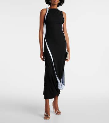 Midikleid aus Jersey | Victoria Beckham