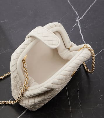 Lauren 1980 Intrecciato Small leather clutch | Bottega Veneta