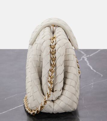 Lauren 1980 Intrecciato Small leather clutch | Bottega Veneta