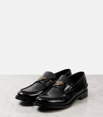 Loafers aus Leder | Prada