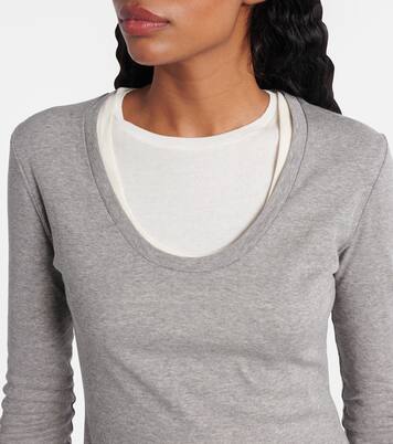 Maxikleid aus Baumwoll-Jersey | Jil Sander