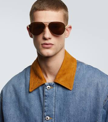 نظارات شمسيّة أفياتور | Bottega Veneta