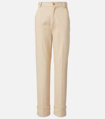 High-Rise Straight Jeans Garey | Loro Piana