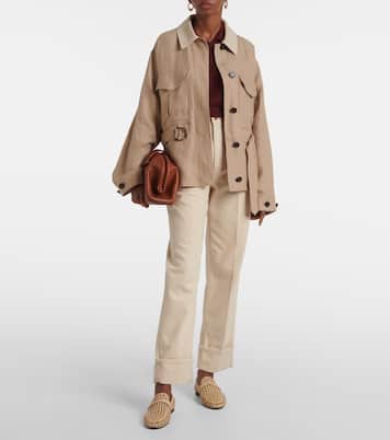 High-Rise Straight Jeans Garey | Loro Piana