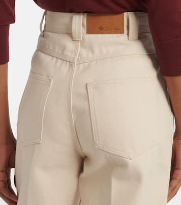 High-Rise Straight Jeans Garey | Loro Piana