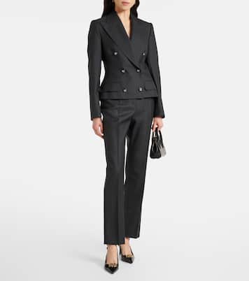 Wool slim pants | Dolce&Gabbana