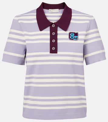 Striped polo shirt | Tory Burch