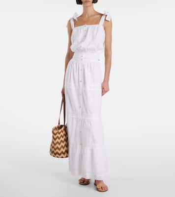 Top Giulia in cotone con pizzo  | Melissa Odabash