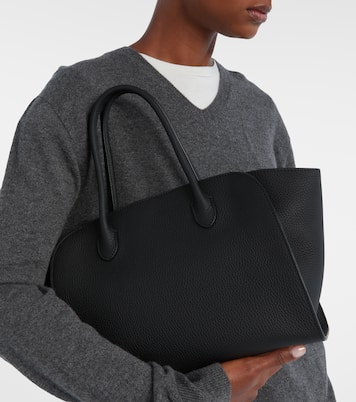 Marlo 12 leather tote bag | The Row