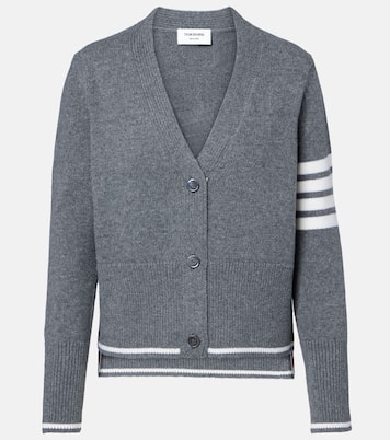 4-Bar virgin wool cardigan | Thom Browne