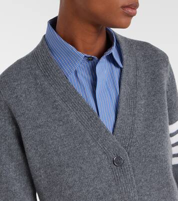 4-Bar virgin wool cardigan | Thom Browne