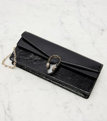 Dionysus patent leather clutch | Gucci