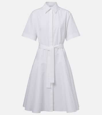 Cotton poplin shirt dress | McQueen