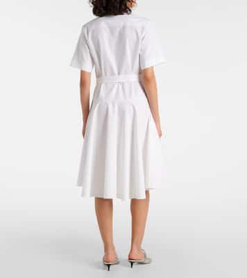 Cotton poplin shirt dress | McQueen