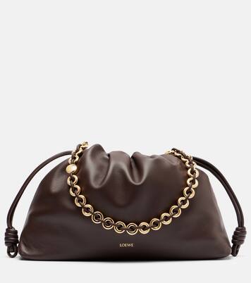 Borsa a spalla Flamenco Large in pelle | Loewe
