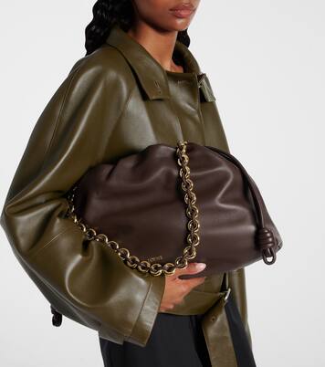 Borsa a spalla Flamenco Large in pelle | Loewe