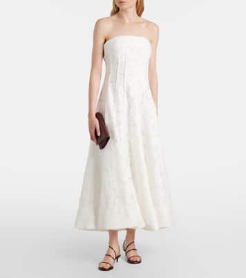 Bustier-Kleid Imogen aus Jacquard | Simkhai