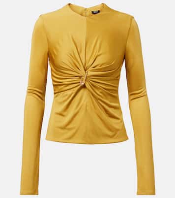 Top Safety Pin aus Jersey | Versace