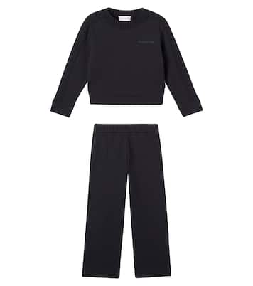Cotton sweatshirt and sweatpants set | Moncler Enfant