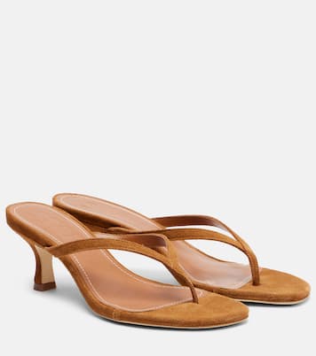 Freja 60 suede thong sandals | Staud