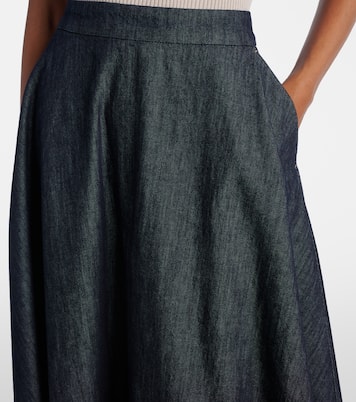 Midirock Cecile aus Denim | 'S Max Mara