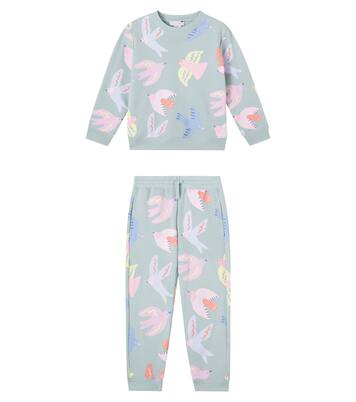 Printed sweatshirt and sweatpants set | Stella McCartney Kids