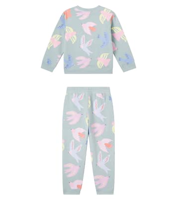 Printed sweatshirt and sweatpants set | Stella McCartney Kids