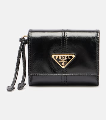 Cartera de piel con logo | Prada