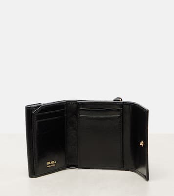 Cartera de piel con logo | Prada