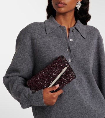 Pochette Emmie à sequins | Jimmy Choo