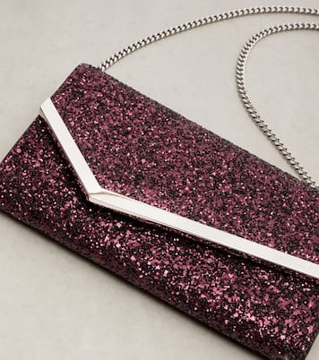 Pochette Emmie à sequins | Jimmy Choo