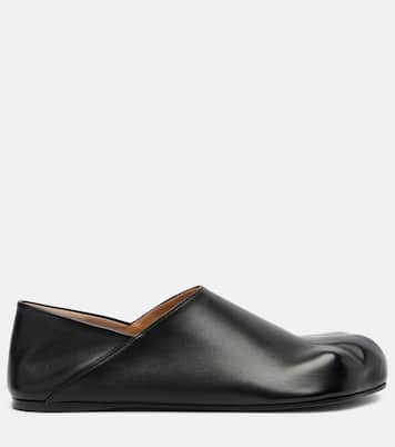 Leather slip-on shoes | JW Anderson