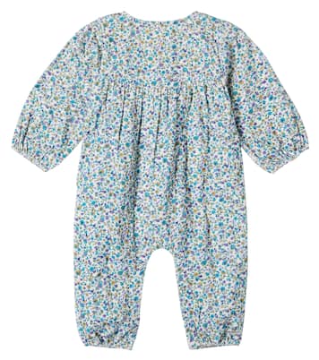 Baby Floral cotton corduroy onesie | Louise Misha