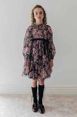 Floral tulle dress | Petite Amalie  